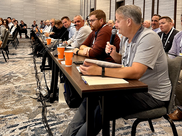 Glass Conference attendees introduce themselves