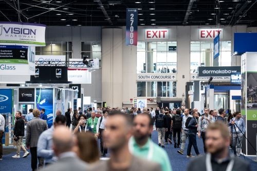 2025 GlassBuild show floor