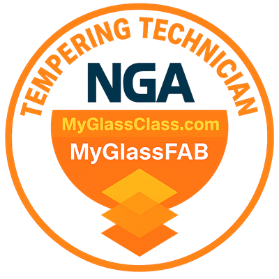 Tempering Technician Certification Badge