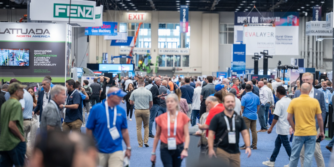 GlassBuild show floor