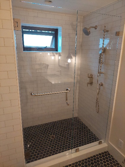 A-1 Glass & Shower Door shower project