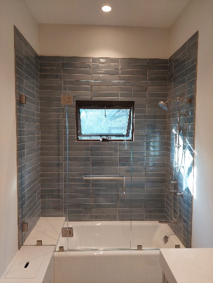 A-1 Glass & Shower Door shower project