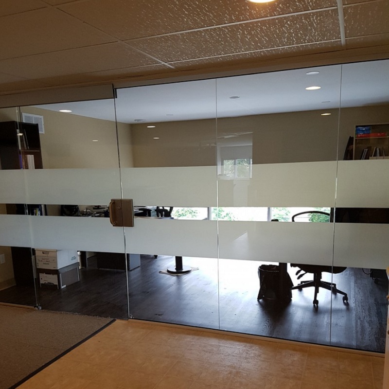All-Brite Glass & Tint commercial project - office interior