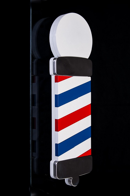 custom barber shop handle