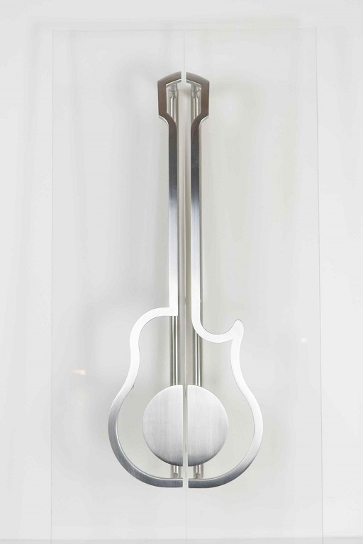 custom guitar shaped door pull