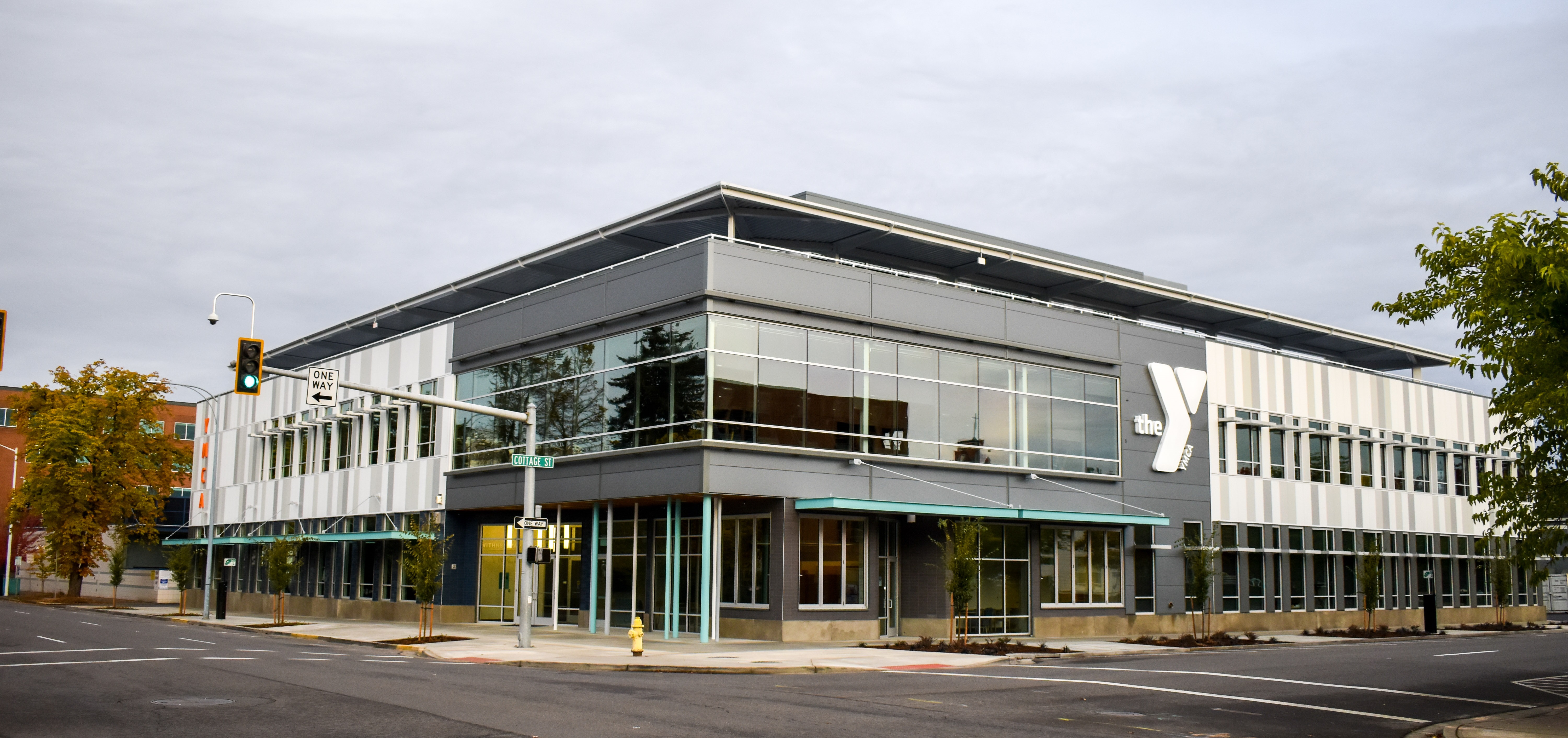 Black Line Glazing - YMCA Salem project