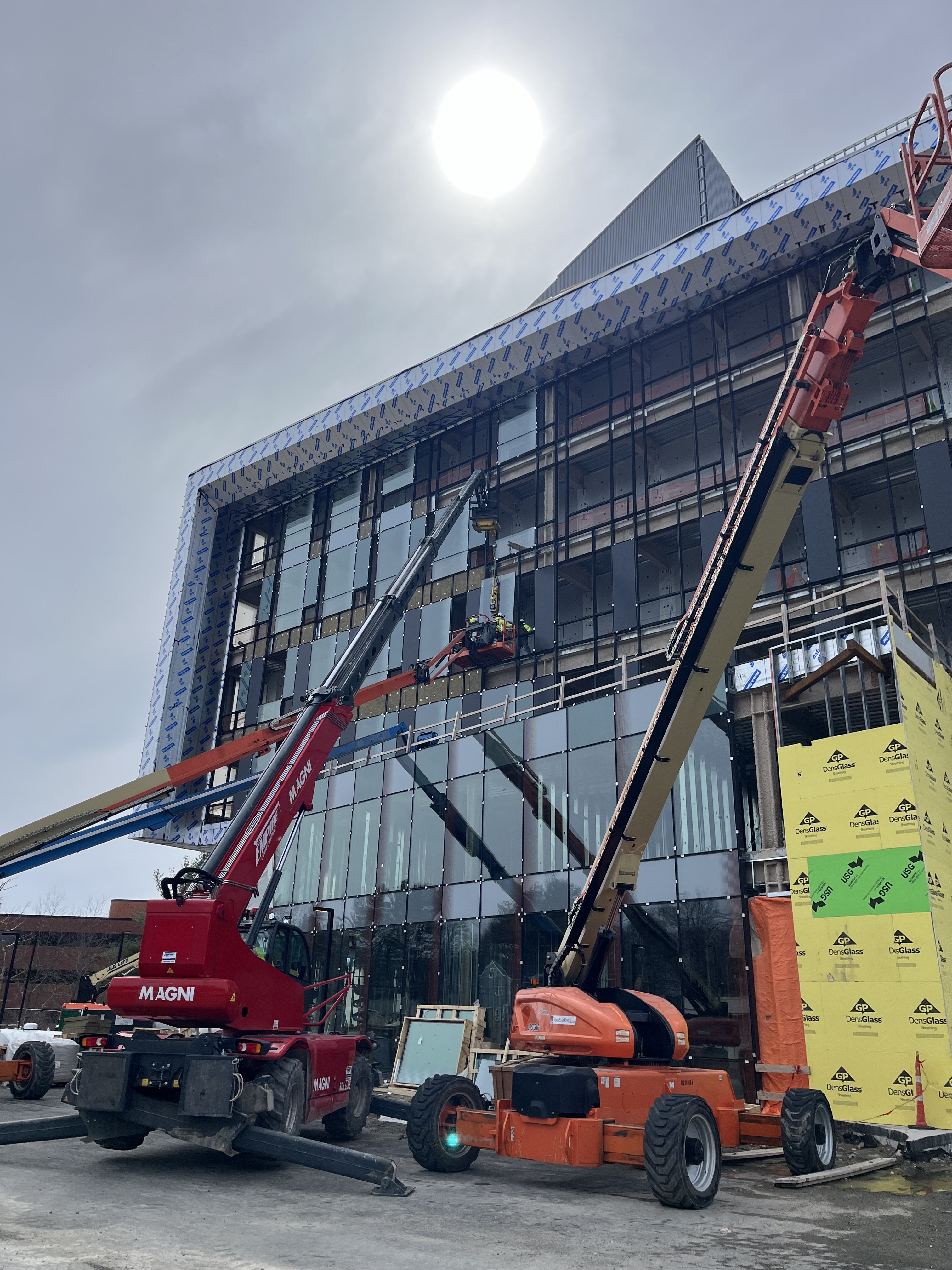Lockheed Architectural Solutions project workers