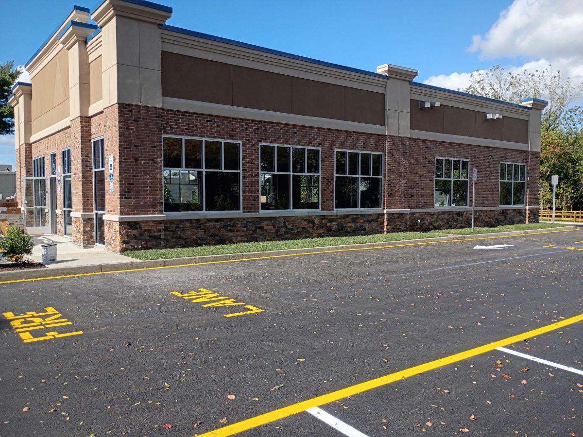 commercial glazing project
