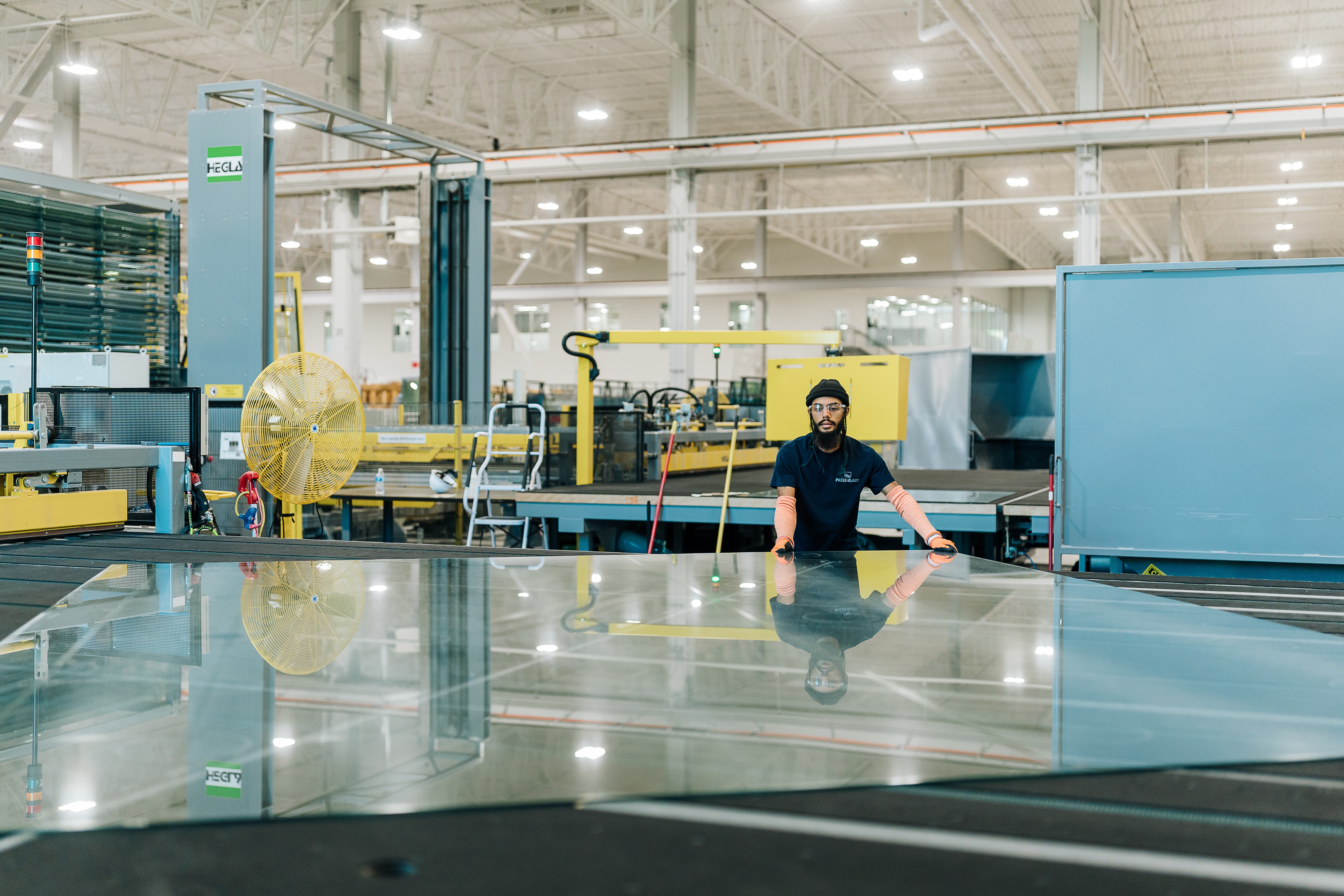 Press Glass staff