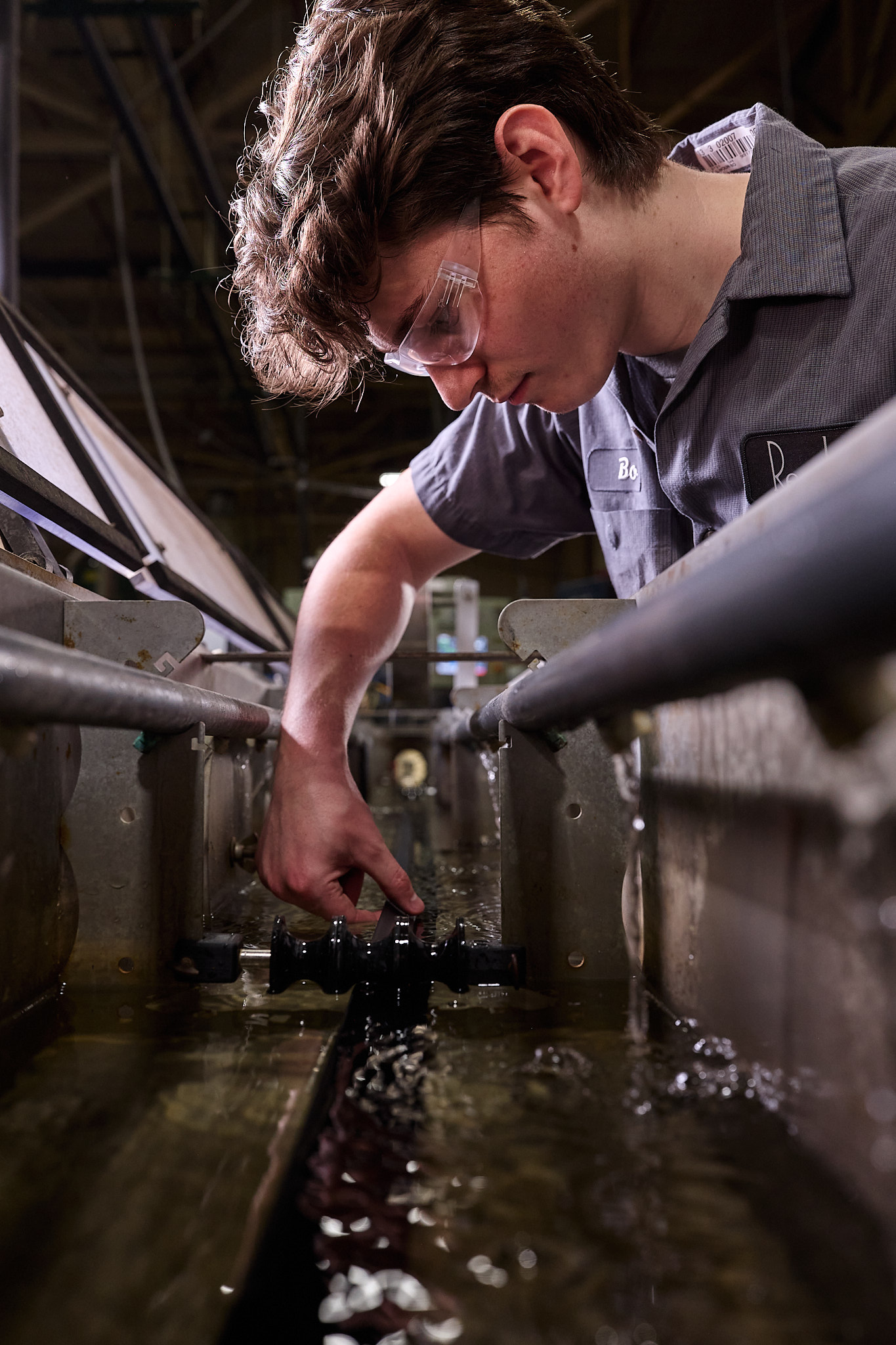 Reed Rubber Products worker