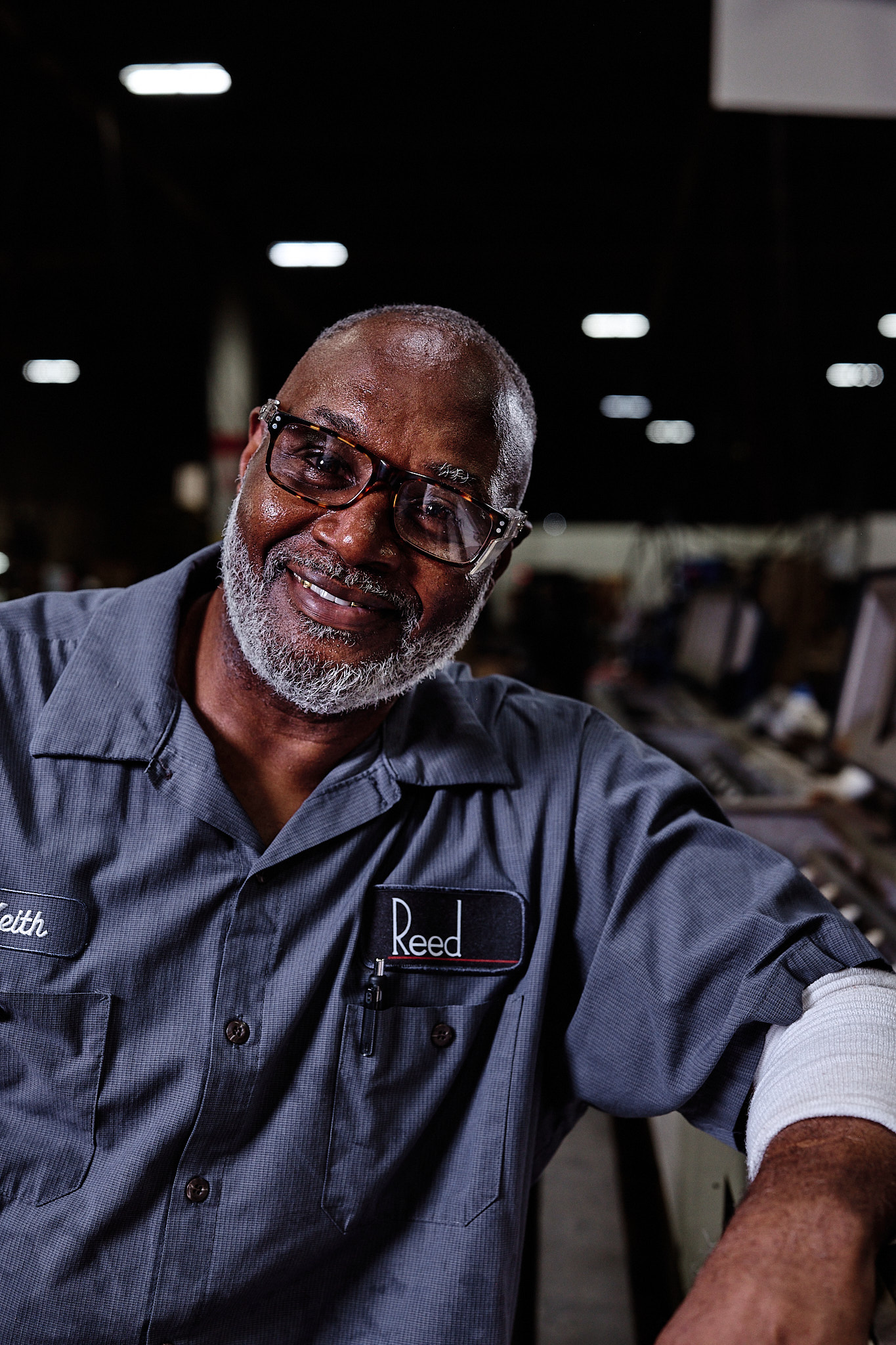 Reed Rubber Products worker