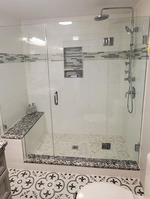 glass shower door