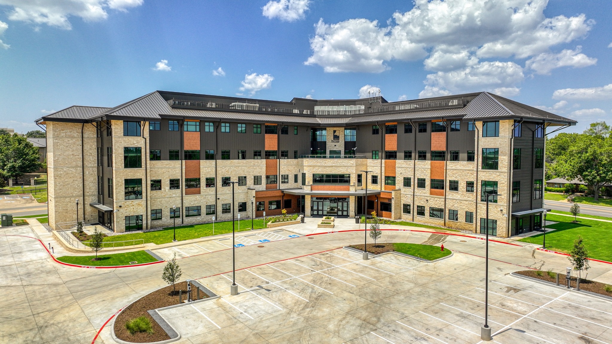 Texstar Glazing college dorm project