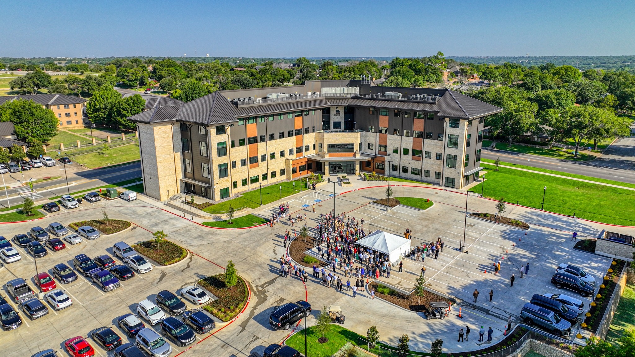 Texstar Glazing college dorm project