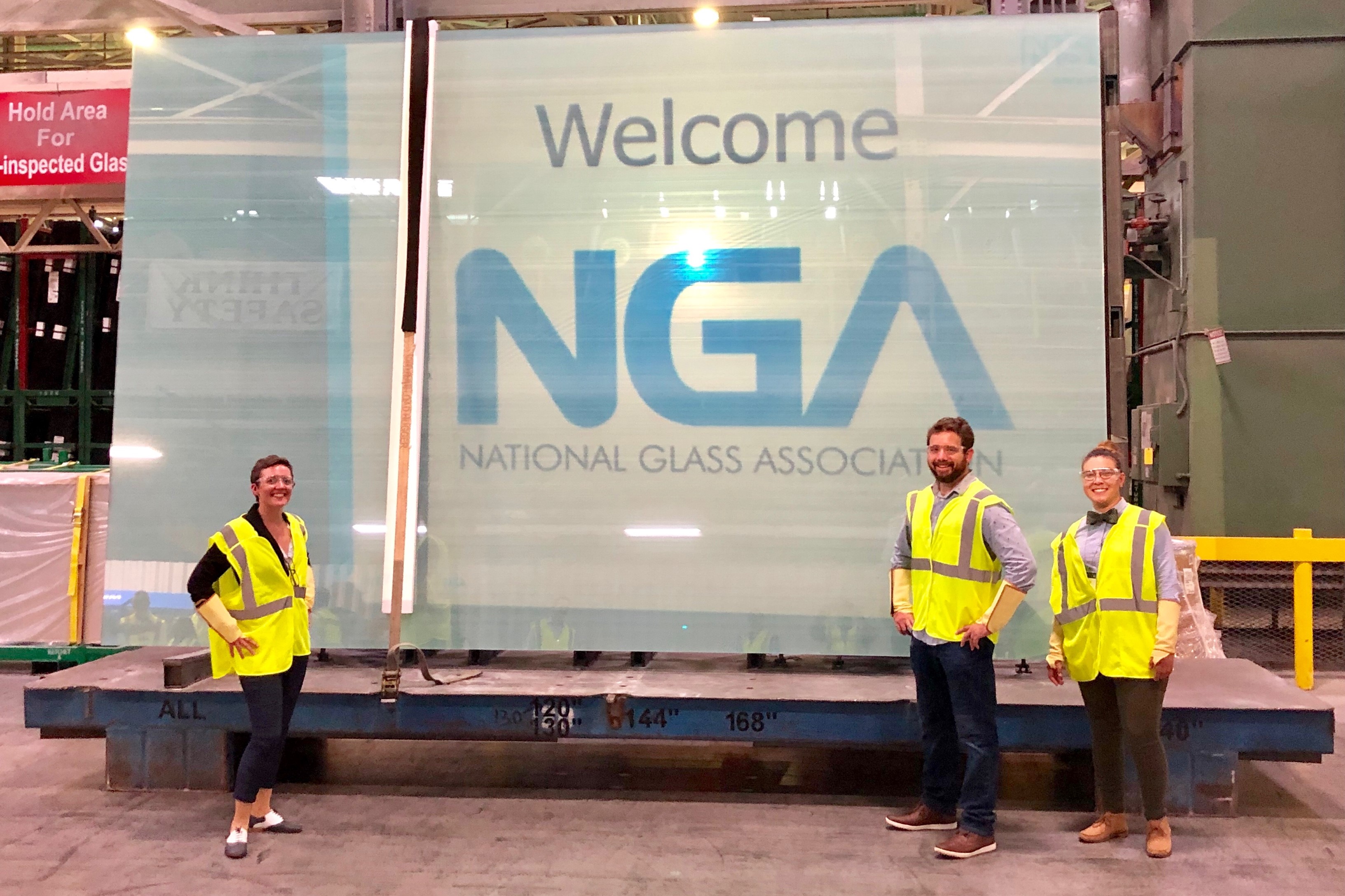 NGA glass table