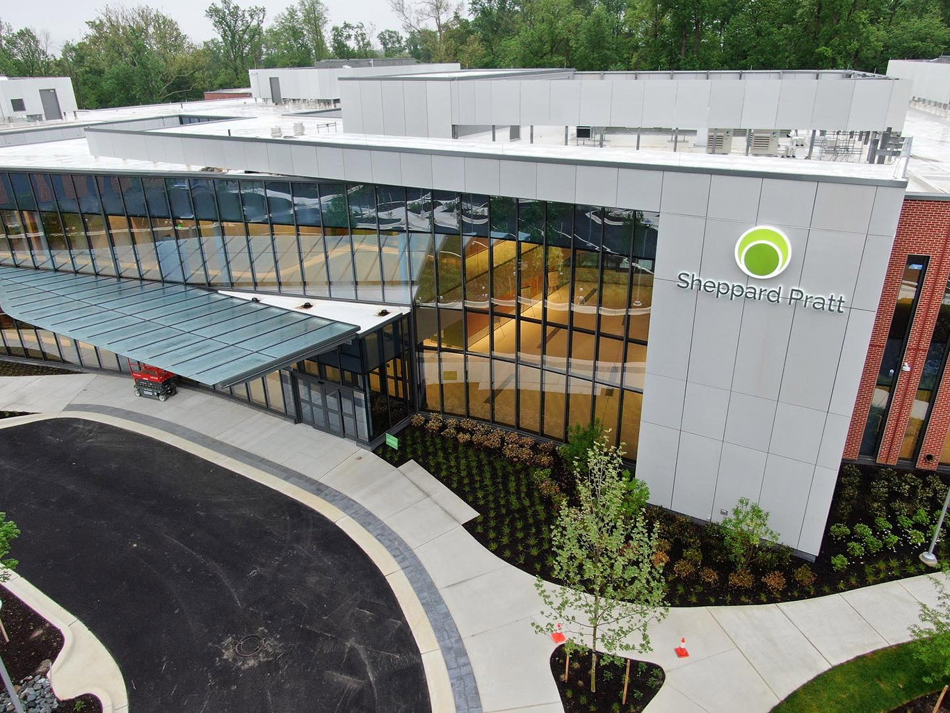 Sheppard Pratt Hospital entrance