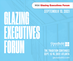 NGA Glazing Executives Forum | Build Your Backlog, Business and Bench