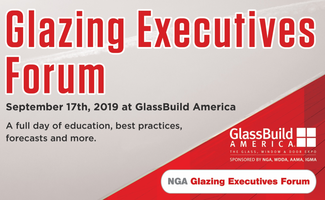 Glazing Executives Forum 2019