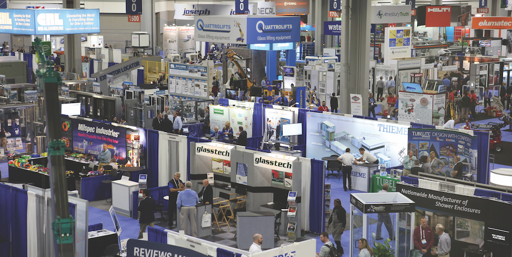 GlassBuild show floor