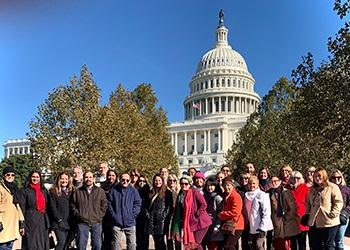 NGA Staff Capitol Trip Photo