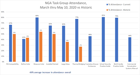 NGA Task Group Attendance Chart
