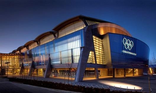 exterior of richmond olympic oval