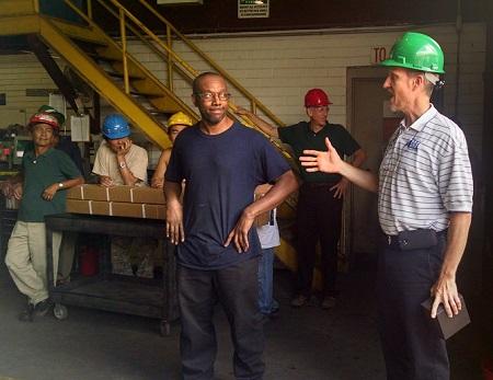 SAF CEO Penn McClatchey with team members
