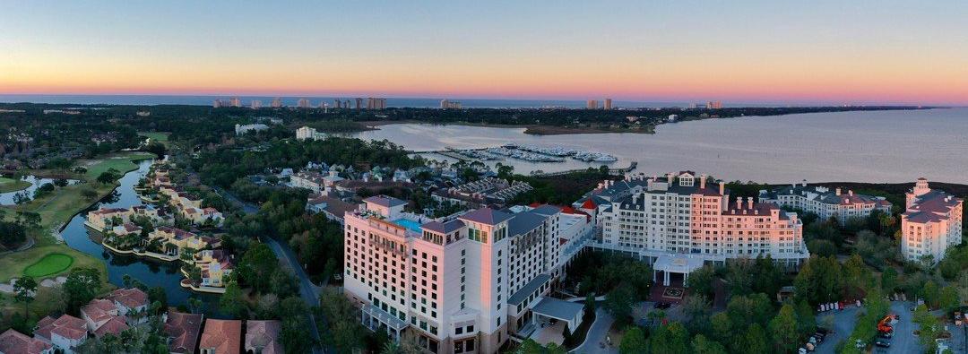 Aerial view of the Effie Hotel