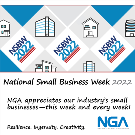 NGA appreciates our industry's small businesses, this week and every week