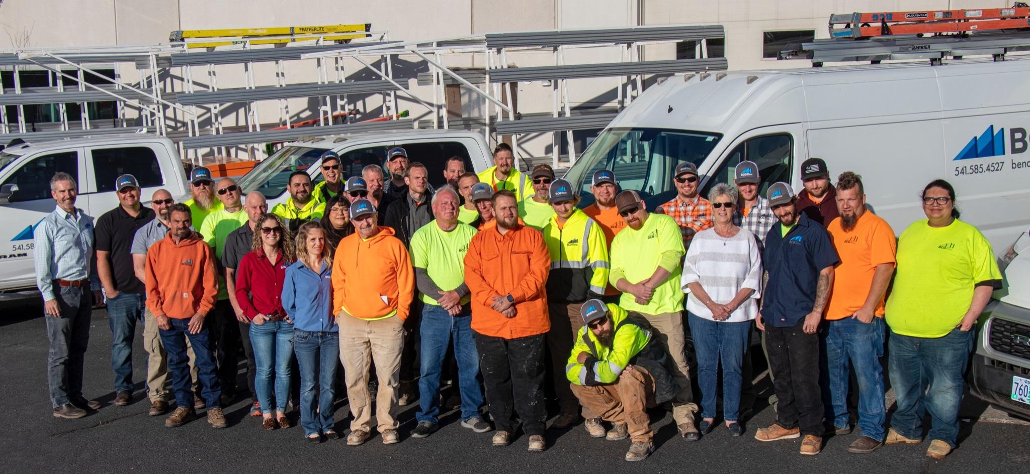 Bend Commercial Glass Staff