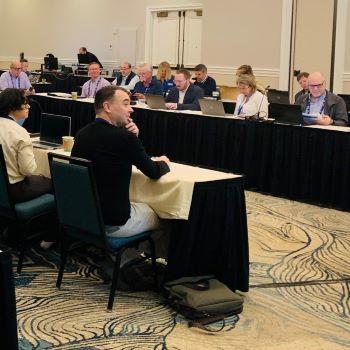 committee meeting at Glass Conference