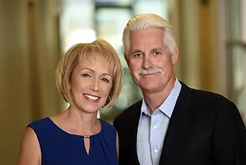 Gloria and Brian Hale, smiling