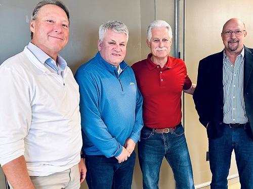NGA Board Officers, (L-R): Tim Kelley, Ron Crowl, Brian Hale, Rick Locke  National Glass Association Announces New Board Officers