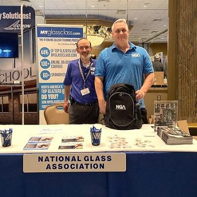 NGA Booth at Mid-Atlantic Glass Expo 2024