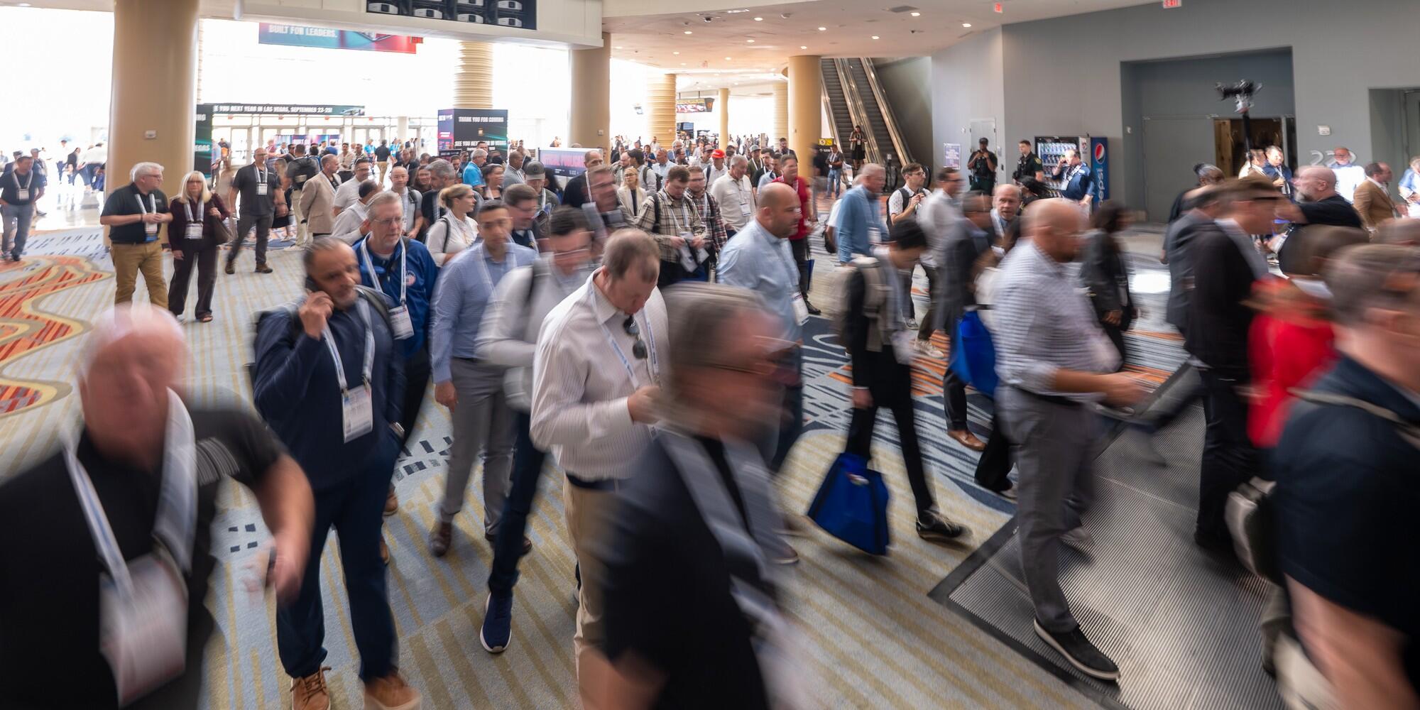 GlassBuild trade show entrance